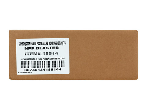 2025 Panini Donruss Football 6-Pack Blaster