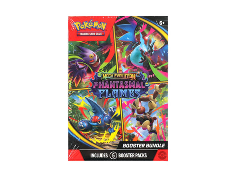 Pokemon Mega Evolution: Phantasmal Flames 6-Pack Booster Bundle