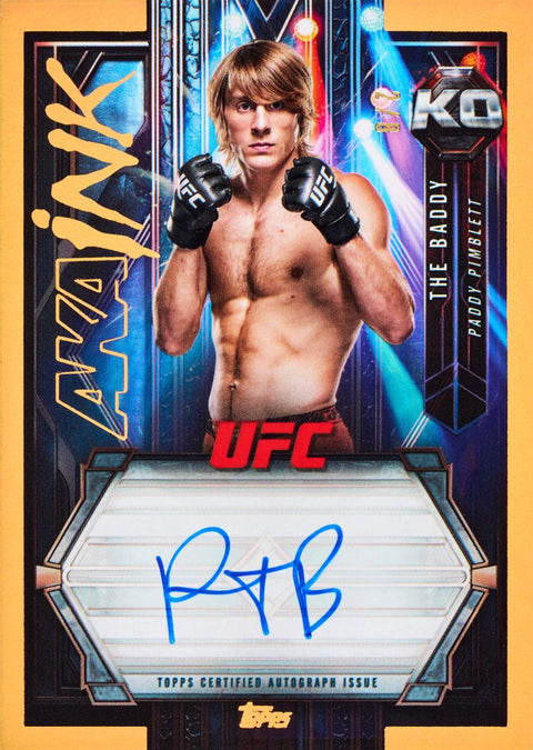 2025 Topps Knockout UFC Hobby