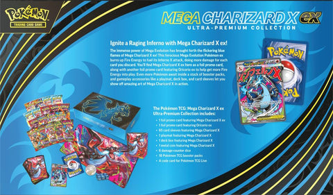 Pokemon Mega Charizard X ex Ultra-Premium Collection