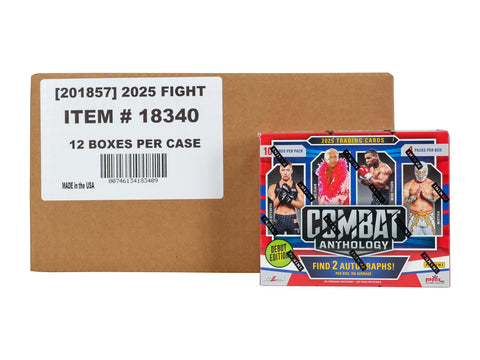 2025 Panini Combat Anthology Hobby