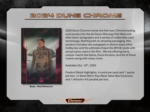Dune Chrome Hobby (Topps 2024) (Presell)