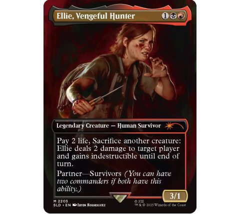 Magic the Gathering Secret Lair x The Last of Us Part II