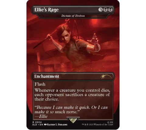 Magic the Gathering Secret Lair x The Last of Us Part II