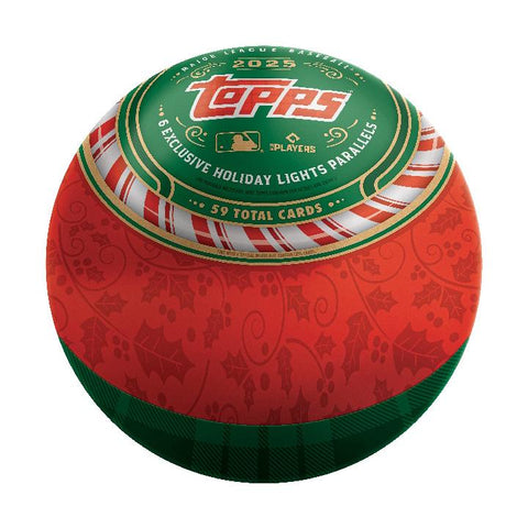 2025 Topps Holiday Baseball Tin