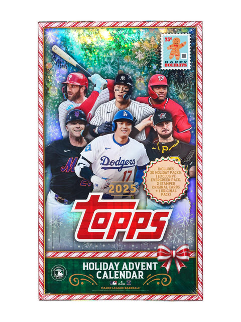 2025 Topps Holiday Baseball Advent Calendar