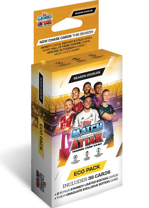 2025/26 Topps Match Attax UEFA Champions League Soccer Eco Pack