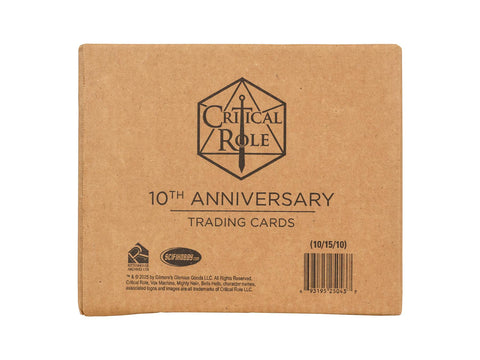 Critical Role 10th Anniversary Hobby (Rittenhouse 2025)