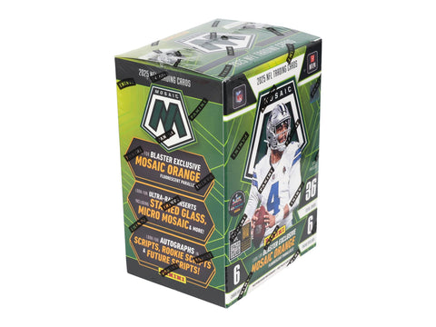 2025 Panini Mosaic Football 6-Pack Blaster