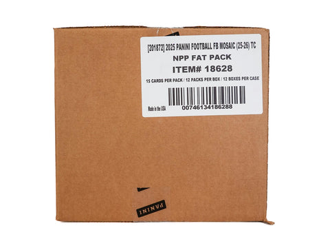 2025 Panini Mosaic Football Jumbo Value 12-Pack