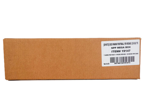 2025 Panini Mosaic Football Mega (Reactive Purple Parallels!)