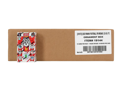 2025 Panini Mosaic Football Ornament