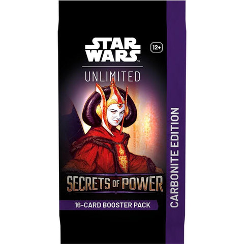Star Wars Unlimited: Secrets of Power Carbonite Edition Booster