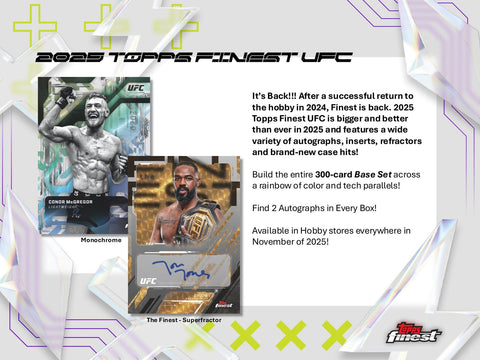 2025 Topps UFC Finest Hobby (Presell)