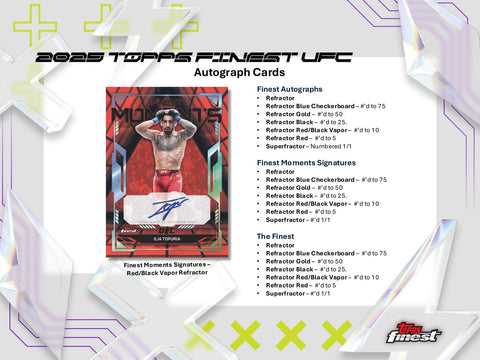 2025 Topps UFC Finest Hobby (Presell)