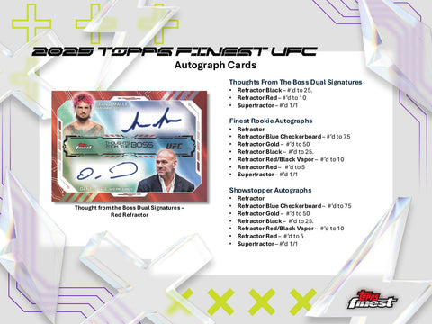 2025 Topps UFC Finest Hobby (Presell)