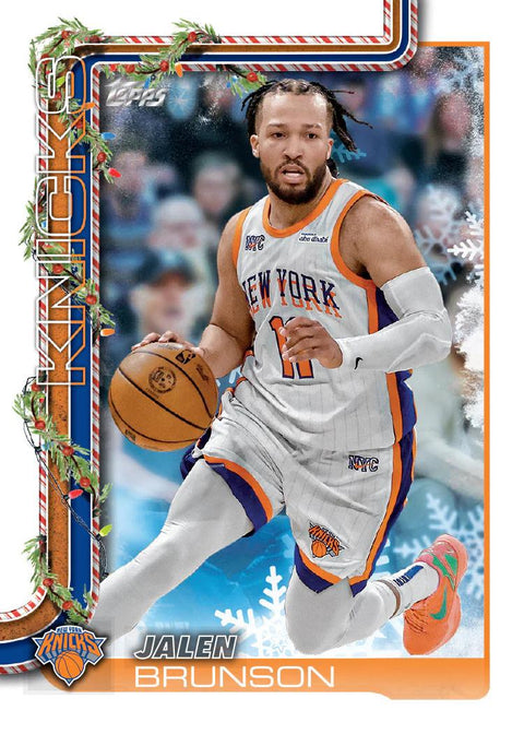 2025/26 Topps Holiday Basketball Mega