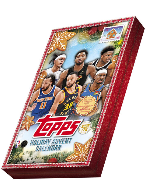 2025/26 Topps Holiday Basketball Countdown Calendar