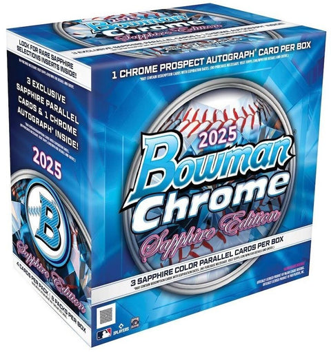 2025 Bowman Chrome Baseball Sapphire Edition