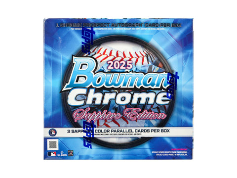 2025 Bowman Chrome Baseball Sapphire Edition