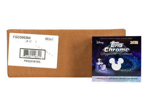 Disney Chrome Sapphire Hobby (Topps 2025)