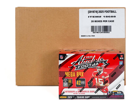 2025 Panini Absolute Football Hobby Mega