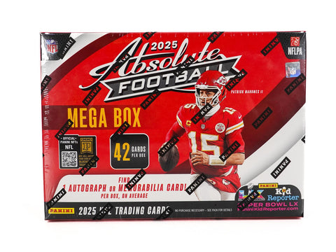 2025 Panini Absolute Football Hobby Mega