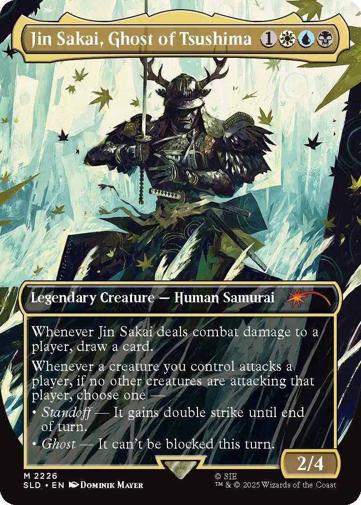 Magic the Gathering Secret Lair x Ghost of Tsushima – Dave
