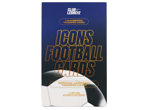 2025 Club Legacyz Icons Soccer Second Edition Hobby