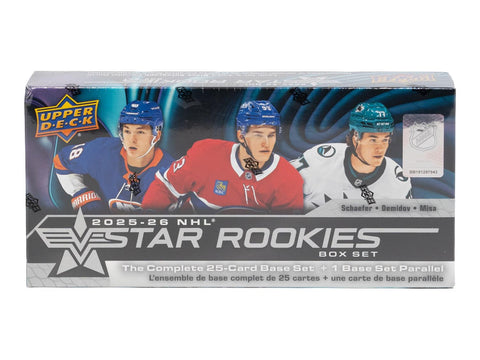2025/26 Upper Deck NHL Star Rookies Box