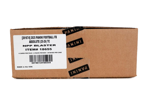 2025 Panini Absolute Football 6-Pack Blaster