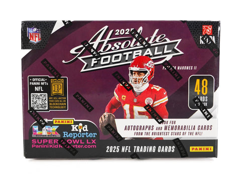 2025 Panini Absolute Football 6-Pack Blaster
