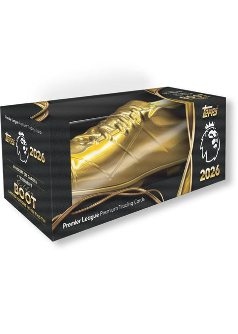 2025/26 Topps Premier League EPL Debut Edition Golden Boot Tin