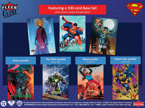 2025 Upper Deck Fleer Ultra Superman Hobby