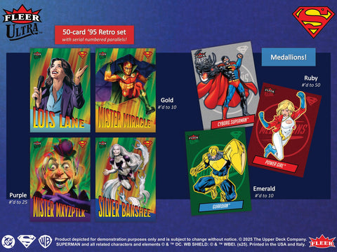 2025 Upper Deck Fleer Ultra Superman Hobby