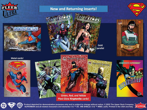 2025 Upper Deck Fleer Ultra Superman Hobby