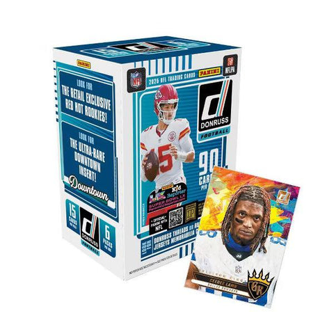 2025 Panini Donruss Football Blaster (Red Hot Rookies!)