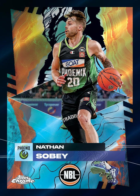 2024/25 Topps Chrome NBL Basketball 8-Pack Blaster