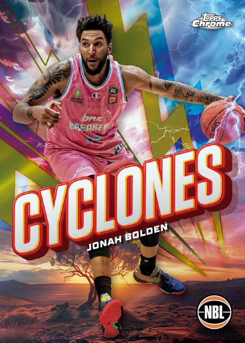 2024/25 Topps Chrome NBL Basketball 8-Pack Blaster