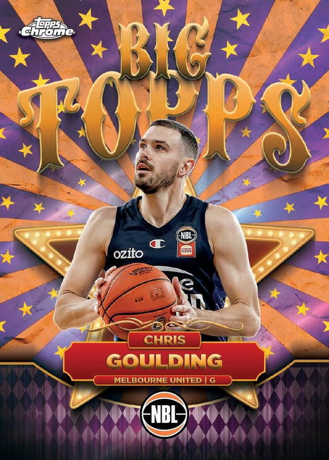 2024/25 Topps Chrome NBL Basketball 8-Pack Blaster