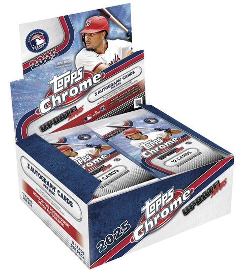 2025 Topps Chrome Update Series Baseball Hobby Jumbo