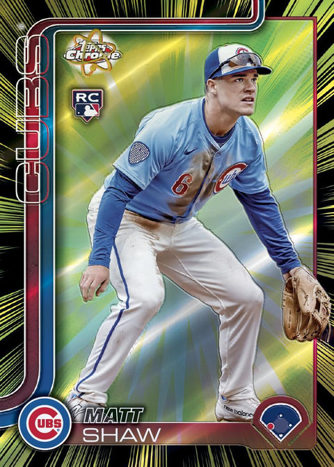 2025 Topps Chrome Update Series Baseball Hobby Jumbo