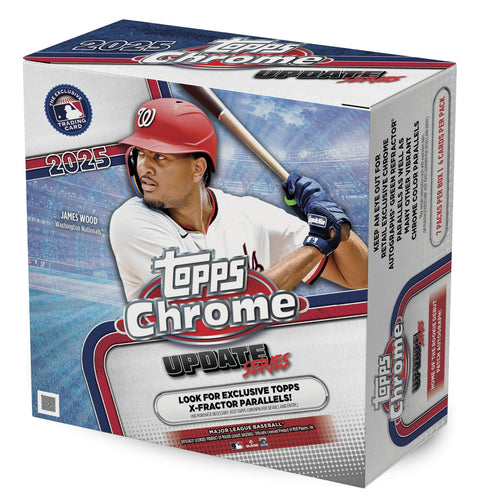 2025 Topps Chrome Update Series Baseball Mega