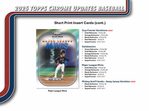 2025 Topps Chrome Update Series Baseball 7-Pack Blaster