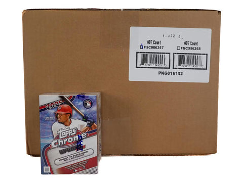 2025 Topps Chrome Update Series Baseball 7-Pack Blaster