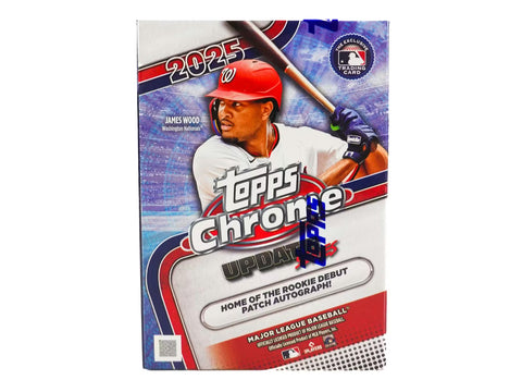 2025 Topps Chrome Update Series Baseball 7-Pack Blaster