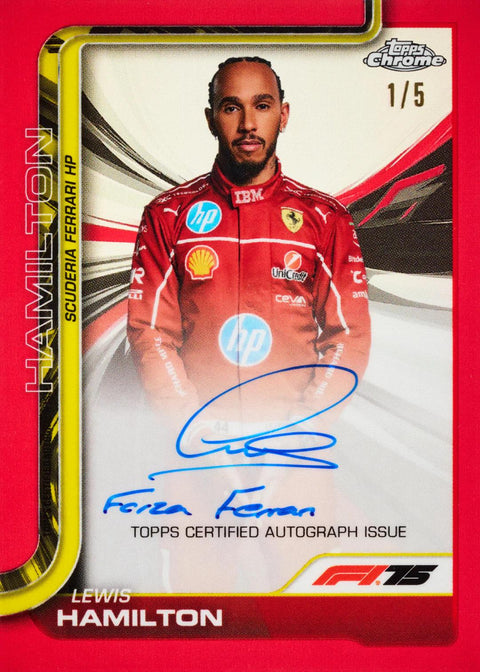 2025 Topps Chrome F1 Formula 1 Hobby