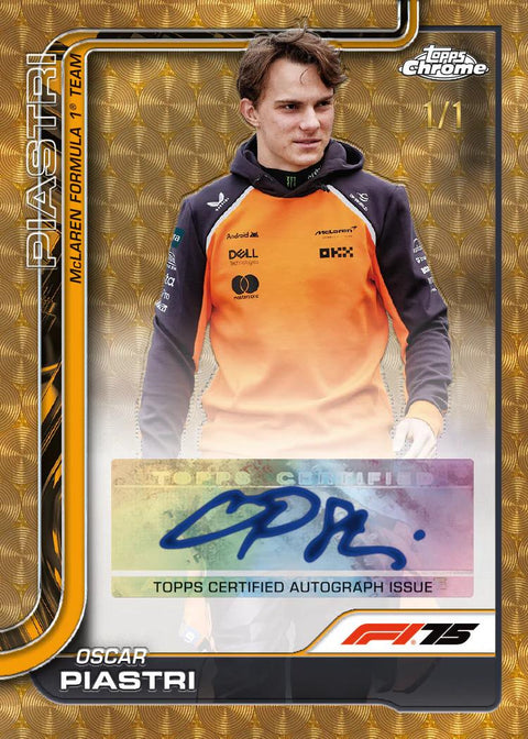 2025 Topps Chrome F1 Formula 1 Hobby