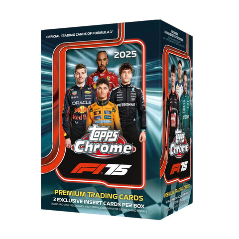 2025 Topps Chrome F1 Formula 1-6-Pack Blaster