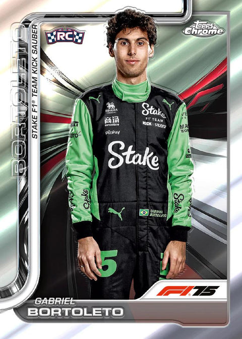 2025 Topps Chrome F1 Formula 1-6-Pack Blaster